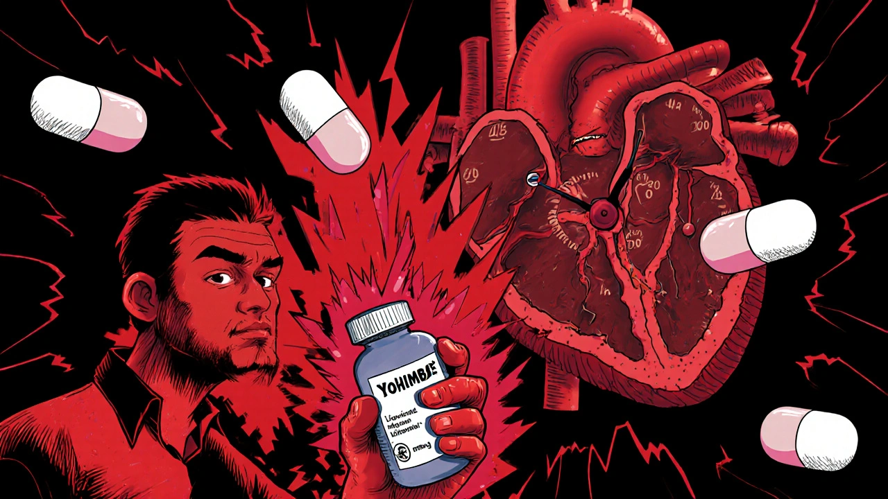 Yohimbe and Blood Pressure Medications: The Hidden Danger of Herbal Supplements