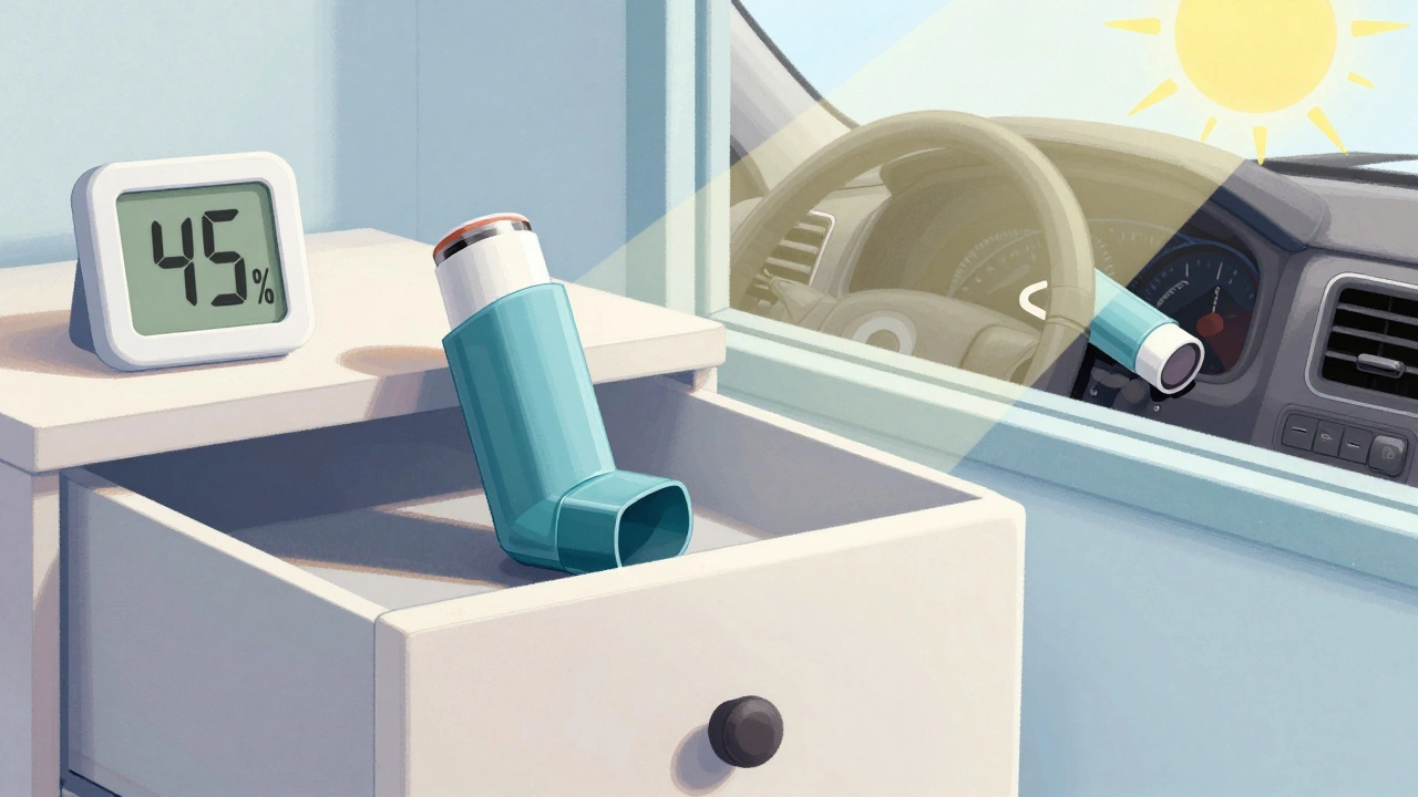 How to Store Inhalers and Nebulizer Medications Safely: Temperature, Humidity, and Travel Tips