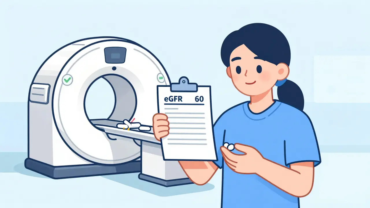Metformin and Contrast Dye: What You Need to Know About Lactic Acidosis and Kidney Function