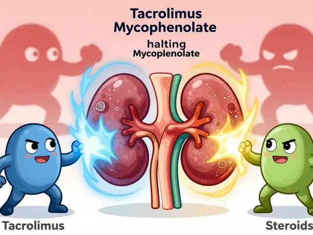 Transplant Immunosuppression: How Tacrolimus, Mycophenolate, and Steroids Work Together After Kidney Transplant