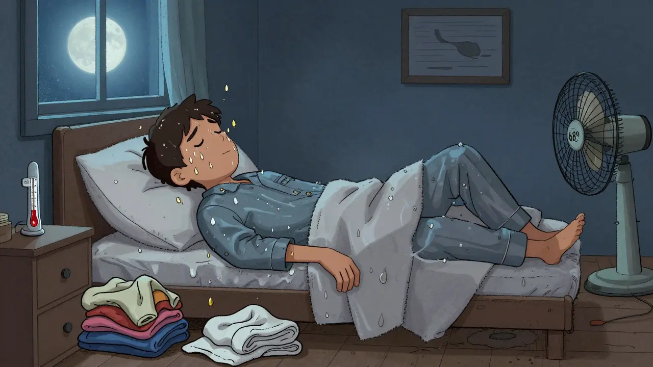 Excessive Sweating from Antidepressants: Proven Cooling and Management Strategies