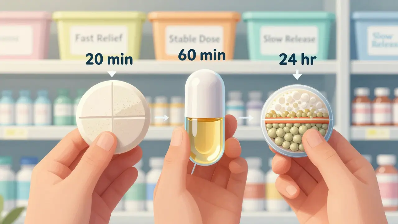 Formulation Differences and Side Effects: Tablets, Capsules, and Extended-Release Medications