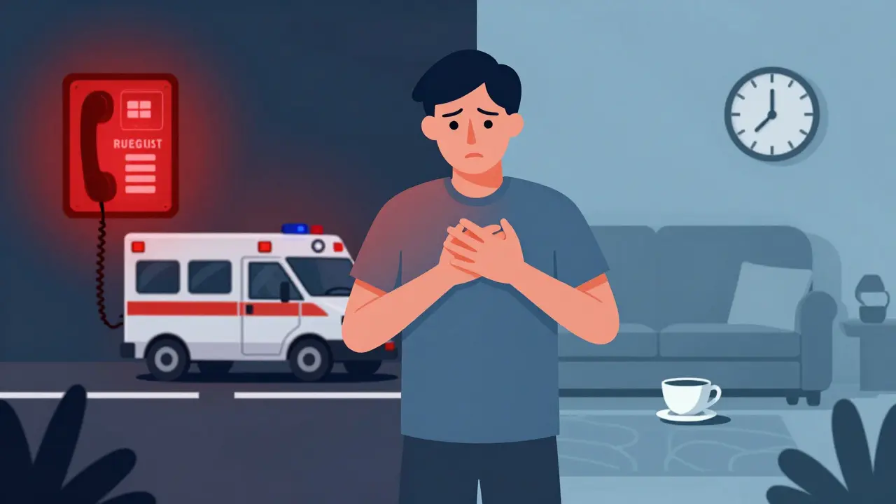 Chest Pain Evaluation: When to Go to the Emergency Department