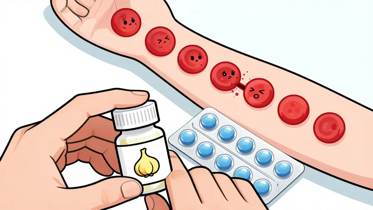 Garlic Supplements and Anticoagulants: Bleeding Risks Explained