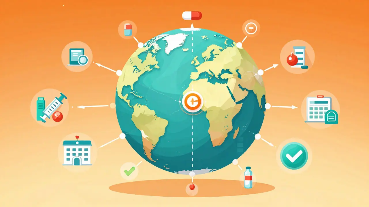 Global network of healthcare systems connected by safety data streams