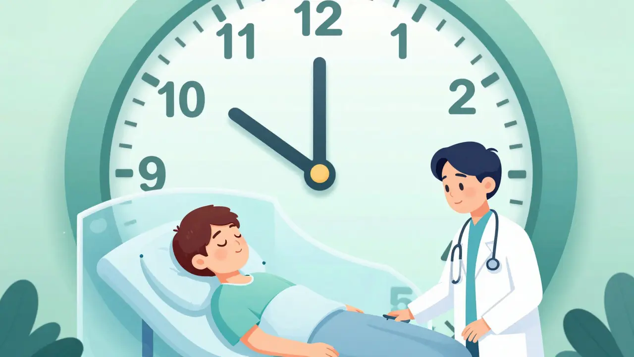 Symbolic illustration of safe medical monitoring during treatment